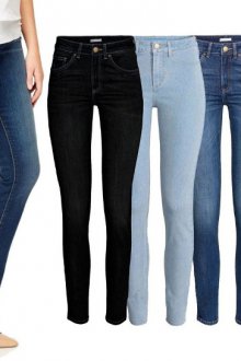 Выбирайте джинсовые силуэты